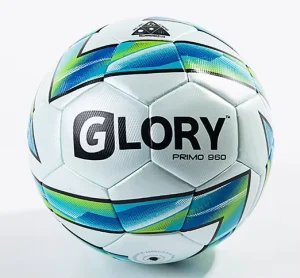 GLORY Professional Size 5 Durable Thermal Bonded Match Football PU Soccer Ball with Wrapped Bladder for Training Entertainment