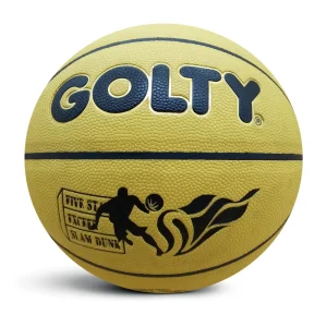 GOLTY GBL 5005 Size 7 Weight 580 620G and Circumference 750 780MM with Sport Official Laminated PU Leather Basketball