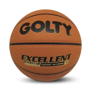 GOLTY GLB 6007 Size 7 Weight 580-620G and Circumference 750-780MM with Basketball PU Leather Reinforced panels Impact resistant