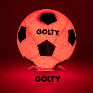 GOLTY LED 1002 Size 5 Weight 400 450G and Circumference 680 700MM with OEM ODM Battery LED Glowing Light up Soccer Football