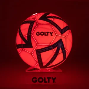 GOLTY LED 2002 Size 5 Weight 340 350G and Circumference 680 700MM with Battery LED Glowing Light up Soccer Football Bal