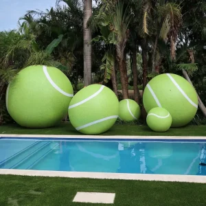 Giant Inflatable Sports Ball Shiny Metallic Mirror Balloon PVC Floating Sphere Event Festival Party Decor Custom OEM