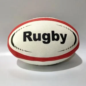 Gift Full Print Rubber Ball Custom Rugby Size 5 Football Ball Popular Rugby