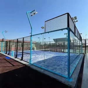 Glass Squash Court Paddle Tennis Court Panoramic Padel Court