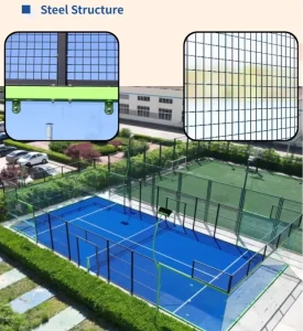 Glass Squash Court Paddle Tennis Court Panoramic Padel Court From Corey Factory