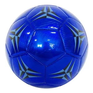 Gold Football Machine Stitched PVC Laser Leather Official Size 5 Soccer Ball