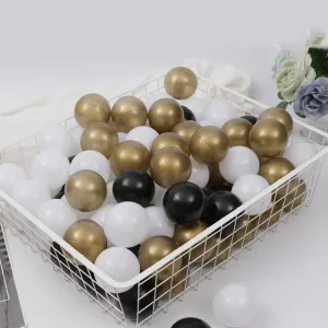 Gold Grey White Black Pink Blue Soft Kids Play Ball Pit Balls 5000 Indoor Outdoor BPA Free Crush Proof Pit Ball