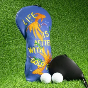 Golf Stripes Series Golf Club Wood Rescue Headcover UT Hybrid Head Cover