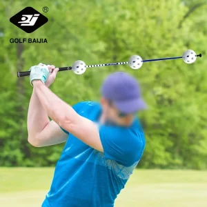 Golf Swing Strength Trainer Effective Voice Correction Trainer Suitable for Novices and Beginner Golfers for Daily Practice