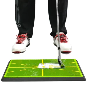 Golf Training Mat For Swing Detection Golf Practice Hitting Mats For Indoor And Outdoor Use
