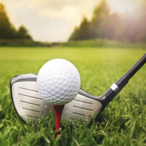 Golf Two layer Two piece Competition Practice Ball Surlyn Synthetic Rubber 46g Weight 332 Dimples for Course Play Printable Logo