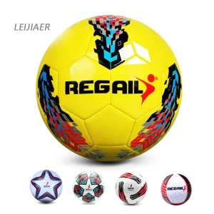 Good PVC Kick Resistant Soccer Ball Winding Rubber Bladder Explosion Proof Training Size 5 and 4 Football Balls Customizable