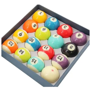 Good Quality Full Size Number Ball Set 16 Balls 2-1/4″ 57.2mm Billiard Pool Balls