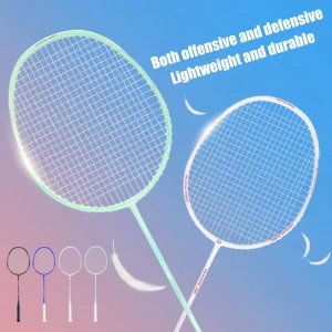 Good Quality High Strength Shaft Custom Model T80 Protector Carbon Fiber Badminton Racket