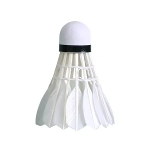 Goose Feather Natural Cork Shuttlecock Badminton High Durability Optimized for Spin Control No Markups Pure Savings