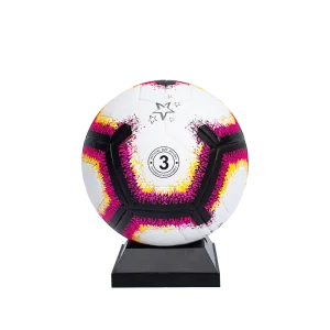 Gravim Eco friendly Soccer Ball Thermal Bonded PU Laminated Rubber Bladder Size 3 Football