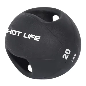 Gym Black Wall Medicine Ball Durable Training Wall Ball With Grips