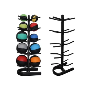 Gym Corner Equipment Gym Storage Tree Storage Slam Wall Ball Barbell Medicine Ball Rack for Cross Training Mma Boxing