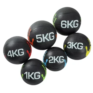 Gym Customized Logo 1-10Kg Fitness Rubber Medicine Ball 5 Kg 10Kg Bouncing Manufacturer Gym Medicine Ball