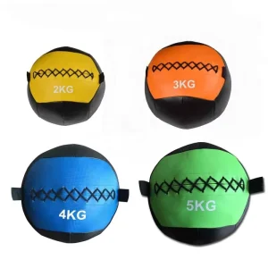 Gym Fitness Durable PU Soft Medicine Ball Cross-Training Wall Balls