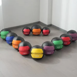Gym PU Medicine Ball 1kg-12kg Weighted Soft Medicine Balls for Strength Training