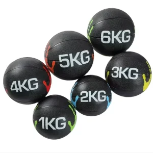 Gym Use Gym Rubber Medicine Ball in 1kg 2kg 5kg Weights