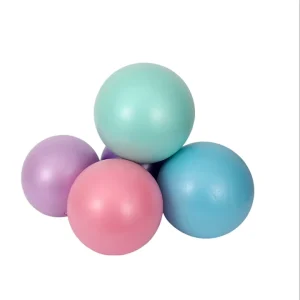 H-HOP Custom 25cm Eco-Friendly Lightweight Anti-Burst Frosted Thickened PVC Universal Use Mini Yoga Ball