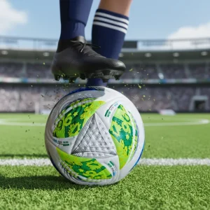 HD-TG Size 5 Soccer Ball 32 Panels Thermal Bonded Machine Stitched Eco Friendly Durable Lightweight for School
