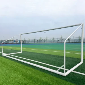 Heavy Duty Aluminum Steel Soccer Football Goal 24×8 Post with Net Professional Outdoor Indoor Training Portable Soccer Goals