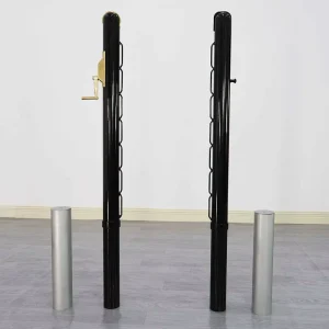 Heavy Duty Inground Pickleball Net Post for Different Pickleball Court Surface