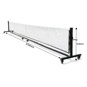 Heavy-Duty Tournament Pickleball Net System for Professional Match Play Foldable Eco-Friendly Training Equipment