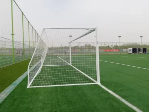 Heavy-Duty Training Soccer Goal Post Aluminum Full Size with Net
