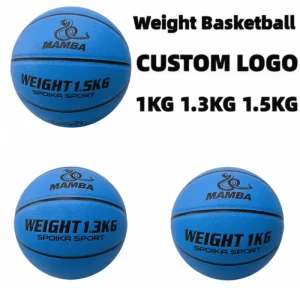 Heavy Weighted Training Basketball Sizes 3 5 6 7 1kg 1.3kg 1.5kg Custom logo Available Enhance Your Training Better