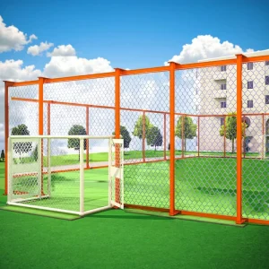 Hebei Decking Brand Factory Price Patent Futsal Unbounded Football Court with Interlocking Flooring