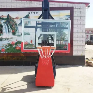 Height Adjustable Outdoor Adjustable Portable Basketball Hoop Stand 10 Feet Basketball Court Body with Stand