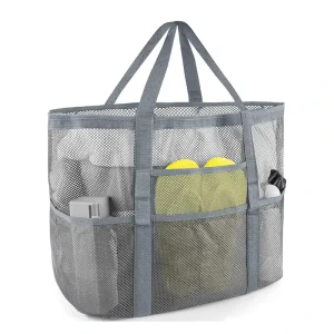 High Capacity Custom Luxury Vintage Bohemian Women’s Mesh Beach Bag Summer Fashion Tote Bag