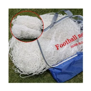 High Density Tight Weave Goal Football Net with Anti Abrasion Shield UV Protected Football Net