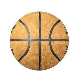 High Elasticity Basket Ball Size 5 Orange PU Leather Basketball Inflatable Training Basketball