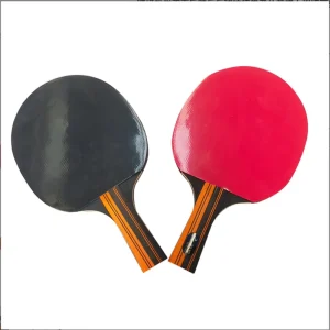 High Elasticity Double Sided Pimples In Table Tennis Racket Set Professional Training Ping Pong Bat for Beginners Kids & Adults