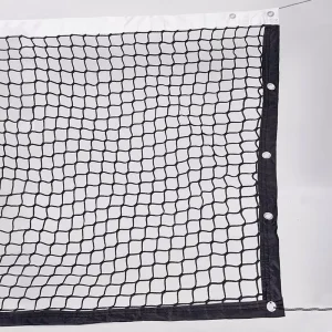 High End Lightweight Durable Tennis Net for Indoor Court Use Match Training Fitness Equipment Knotless Polyethylene Construction