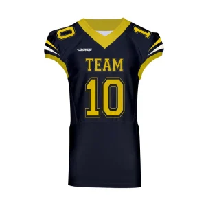 High Quality 100% Polyester American Rugby Uniform Custom Design Sublimation American Football Jersey