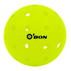 High Quality 40 Hole Rotation Molding Pickleball Balls Custom Logo for Outdoor Competition Sport Made From PE Material