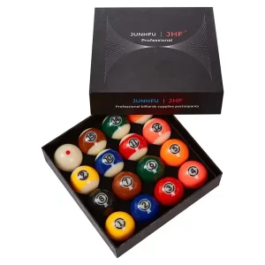 High Quality 57.2mm Pool Table Game Balls Training Cue Ball Sets Color Balls
