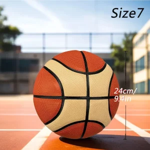 High Quality Advanced PU Leather Basketball Custom Logo Basketball for Match