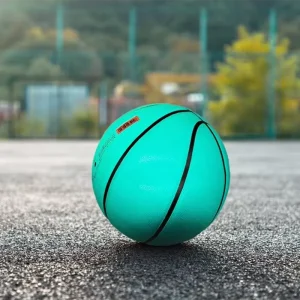 High Quality Advanced PU Leather Blue Basketball Size 7 Custom Logo Basketballs for Gift and Training