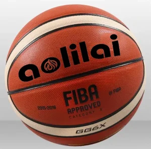 High Quality Advanced PU Leather Size 6 Basketball with Natural Rubber Bladder Durable for Outdoor Training and Match