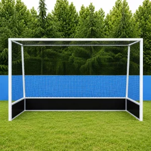 High Quality Aluminum Alloy Hockey Goal for Outdoor Sports Portable Training Hockey Goal Movable Goal Net Outdoor Professional