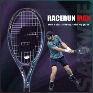 High Quality Aluminum Carbon Integrated Tennis Racket Matte Chameleon Spray Paint Pre Strung Recreational Sports Racket
