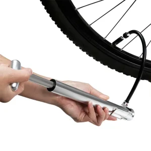 High Quality Aluminum Small Air Bicycle Pump Hand Held Ball Pump Tool