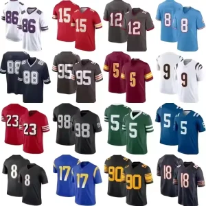 High Quality America 32 Teams Embroidered Rugby Stitched Football Breathable Adults